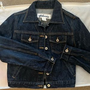 Express Denim Jacket - Dark Wash, Women’s XS